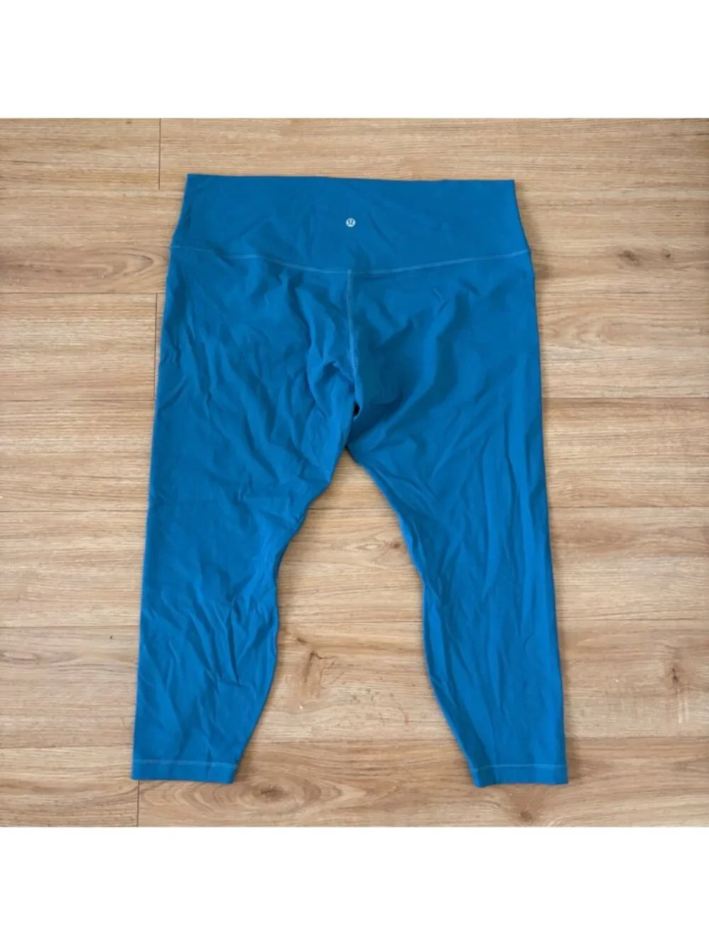 Lululemon Athletic Align High Rise Yoga Pants 25” Capture Blue Women’s Size 20